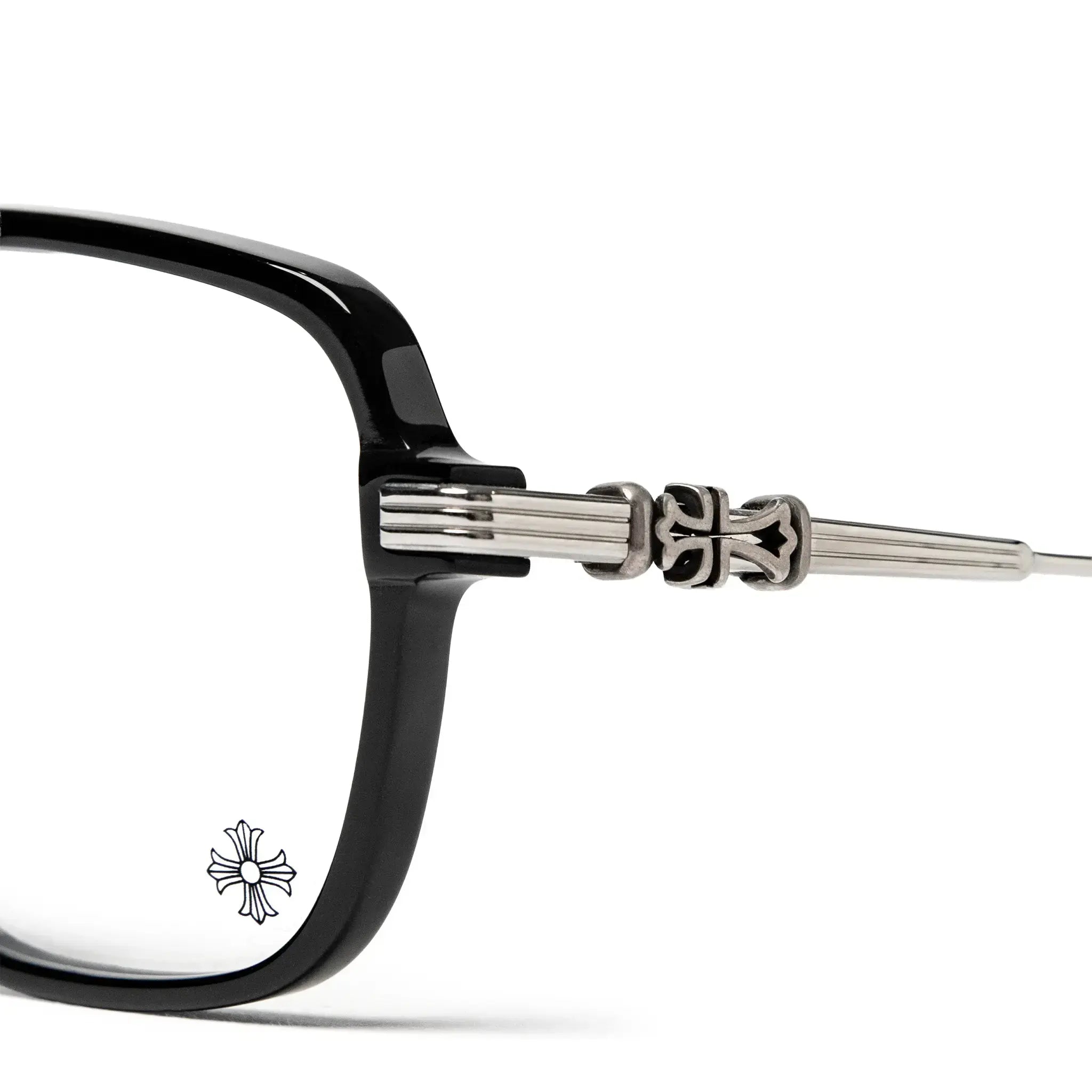 Detailed View of Chrome Hearts Init 1.9 Black Sunglasses 196664_BK/SS